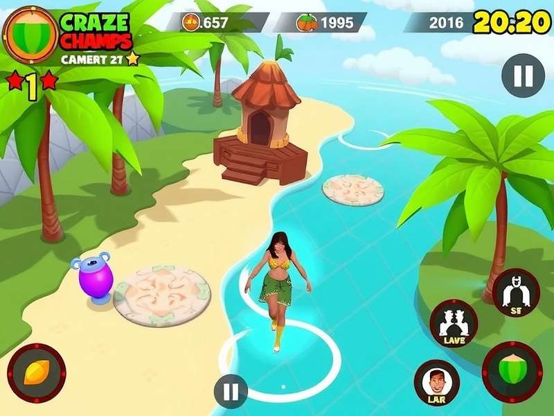 Coconut Craze Champs multiplayer mode